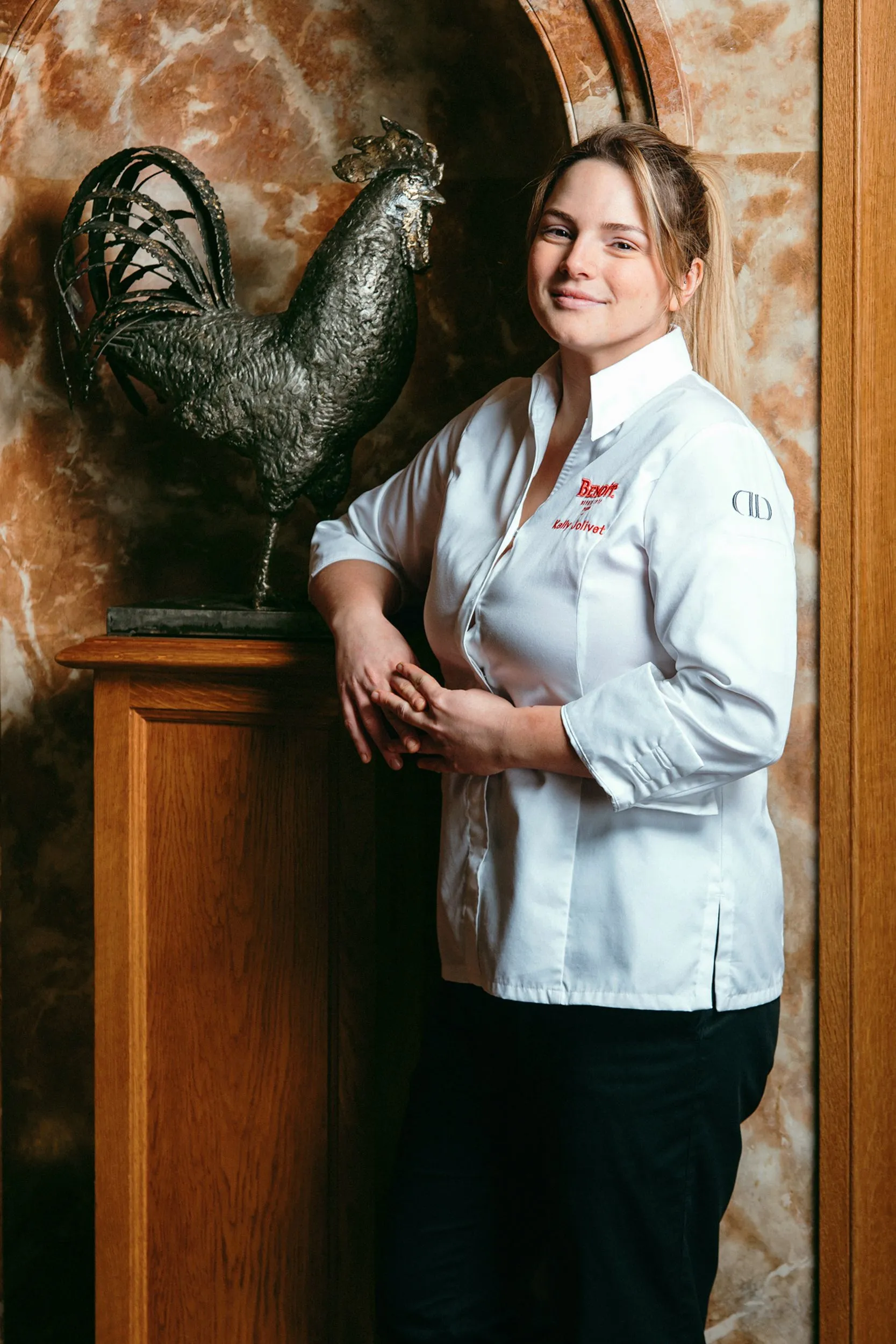 Kelly Jolivet, cheffe du