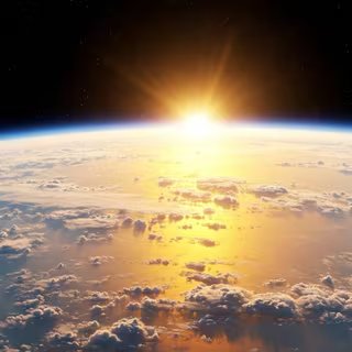 Des chercheurs auraient généré de l’électricité grâce à la rotation de la Terre. © Image générée par IA Gemini 
