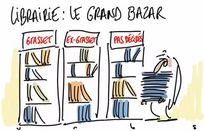 Le dessin paru en une du « Monde » daté du mardi 28 avril, signé par le dessinateur français Urbs.