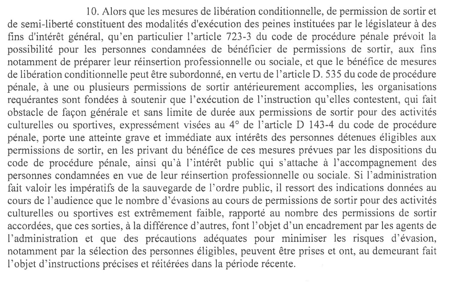 FLASH : Le Conseil d’État suspend l’instruction de G. Darmanin relatives aux activités sportives et culturelles en prison 2 Capture d’écran 2026-05-05 à 16.26.59