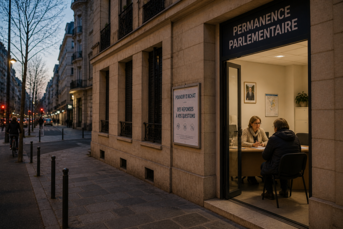 Pouvoir d’achat: les permanences parlementaires en première ligne