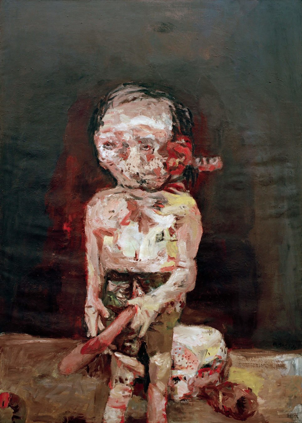 Georg Baselitz, grande figure de l’art allemand, est mort à l’âge de 88 ans : retour sur sa vie et son œuvre 1 Georg Baselitz, Die große Nacht im Eimer / La Grande nuit foutue