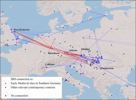 Chute de l’Empire romain : comment la génétique remet en cause le mythe des grandes migrations barbares 3 partage origines génétiques, Europe après Empire romain