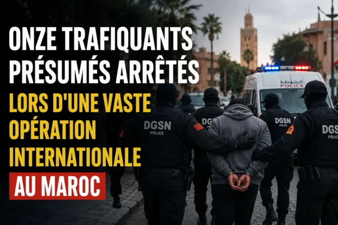 Isaac Hammouch: le Maroc frappe un grand coup contre le trafic international, onze suspects arrêtés