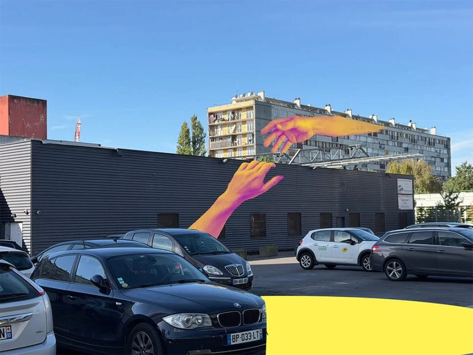 10 expos et nouvelles fresques de street art à découvrir cet été 8 Fresque « Hu.Mains » de BenDos à Clichy-Sous-Bois