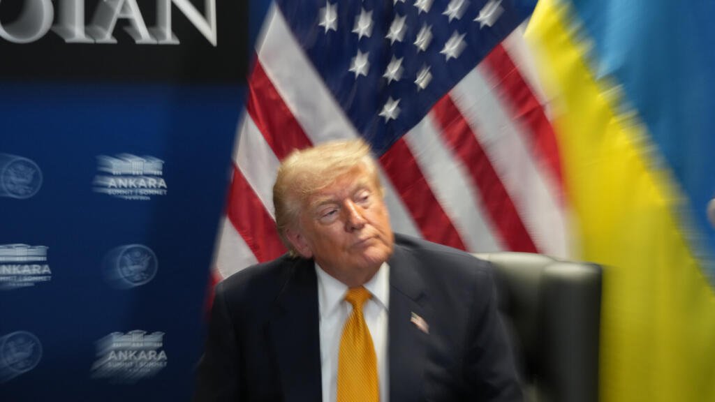 Le président Donald Trump au sommet de l'Otan à Ankara, en Turquie, le 8 juillet 2026.