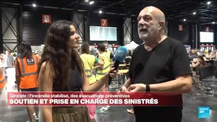 Incendie en Gironde "stabilisé" : des évacutations préventives dans trois communes