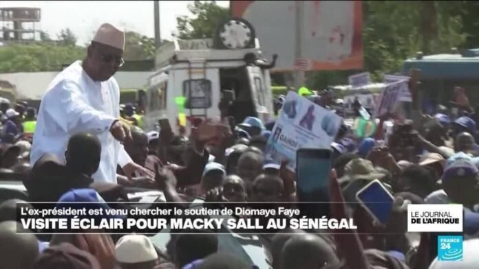 Visite éclair pour Macky Sall qui sollicite l'appui du Sénégal pour sa candidature à l'ONU Visite éclair pour Macky Sall qui sollicite l'appui du Sénégal pour sa candidature à l'ONU