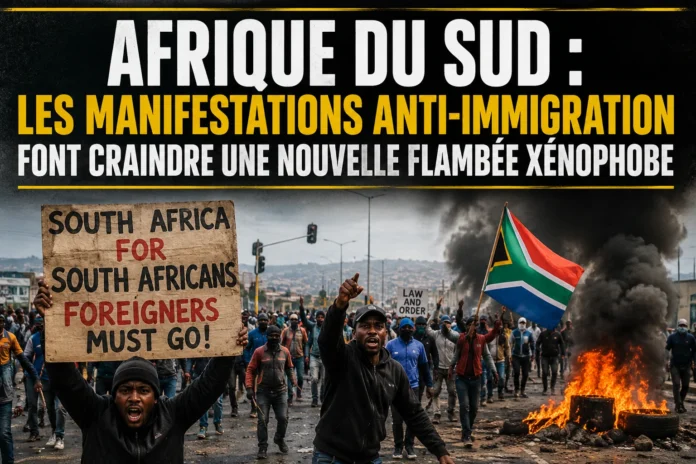 Afrique du Sud : les manifestations anti-immigration font craindre une nouvelle flambée xénophobe