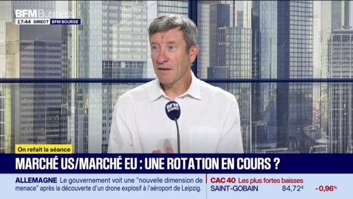 On refait la séance : Marché US/marché EU, une rotation BFM Business