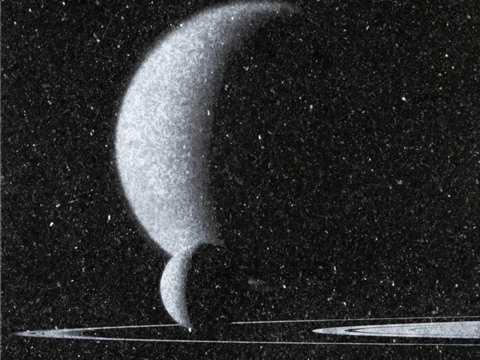 À Nantes, Christopher Nolan inspire une expo d’art contemporain qui Hugo Deverchère, Marble Recording (Titan & Dione)