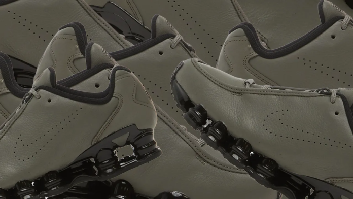 La dernière Nike Shox TL en cuir à 180 euros s'inspire de la silhouette des wallabees