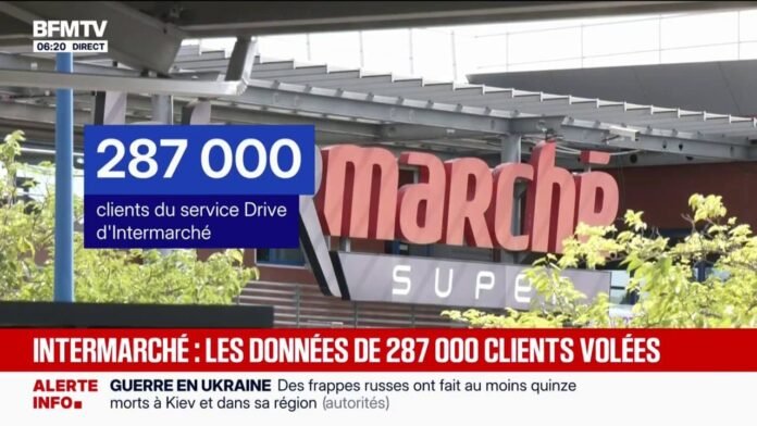 Les données de près de 300.000 clients d'Intermarché volées après une importante cyberattaque