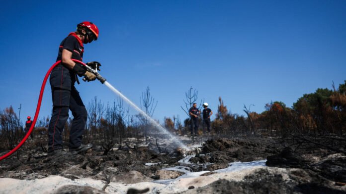 Les incendies en France sont globalement