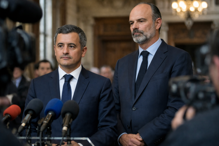 Darmanin renonce à 2027 et s'engage auprès d'Édouard Philippe Darmanin renonce à 2027 et s'engage auprès d'Édouard Philippe