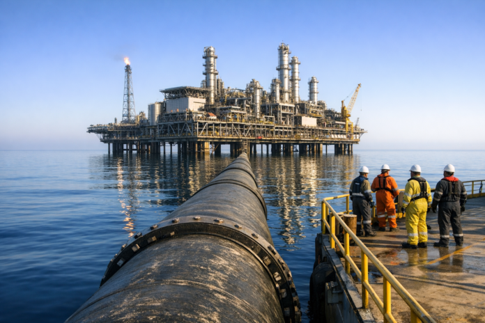 TotalEnergies lance le développement complet d'Absheron, la production atteindra 6 milliards m³/an