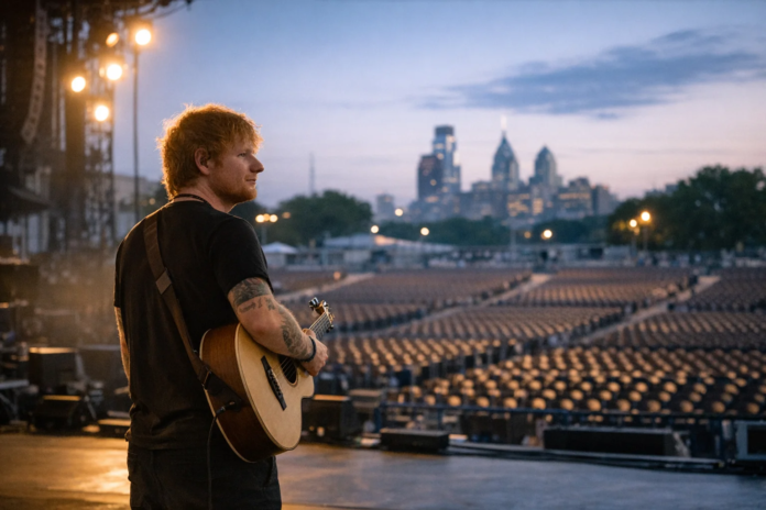 Ed Sheeran sans musiciens à Philadelphie : ce qu’il faut savoir