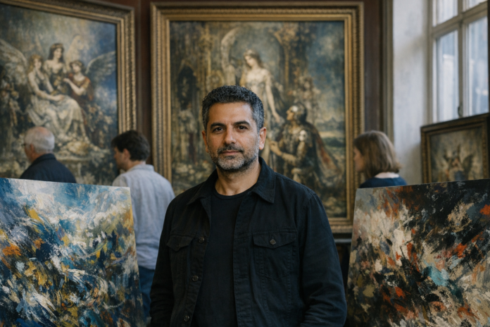 Ali Banisadr en dialogue avec Gustave Moreau à Paris Ali Banisadr en dialogue avec Gustave Moreau à Paris