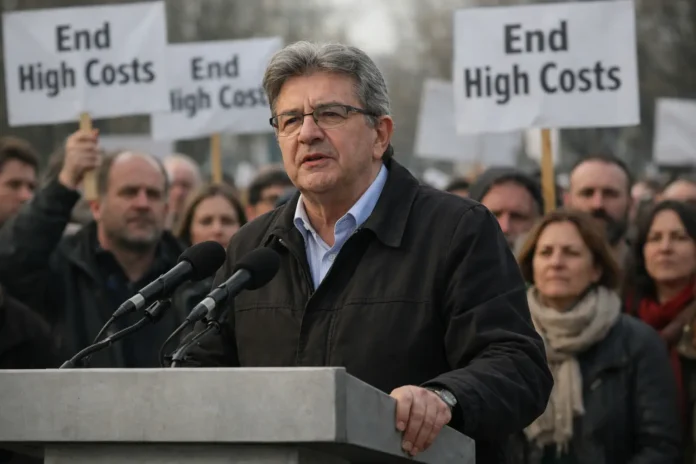 Mélenchon cherche à capitaliser sur la mobilisation du 17 octobre Mélenchon cherche à capitaliser sur la mobilisation du 17 octobre