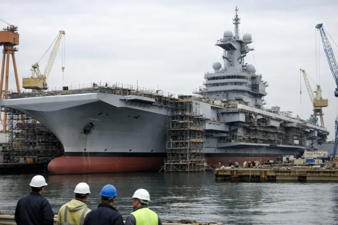 «France Libre»: le nouveau porte‑avions français se dévoile dès à présent