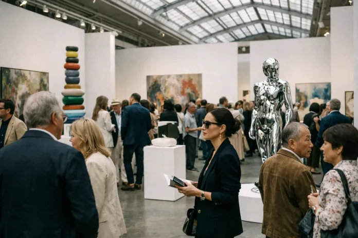 Affluence internationale à Art Basel Paris malgré les tensions sociales Affluence internationale à Art Basel Paris malgré les tensions sociales