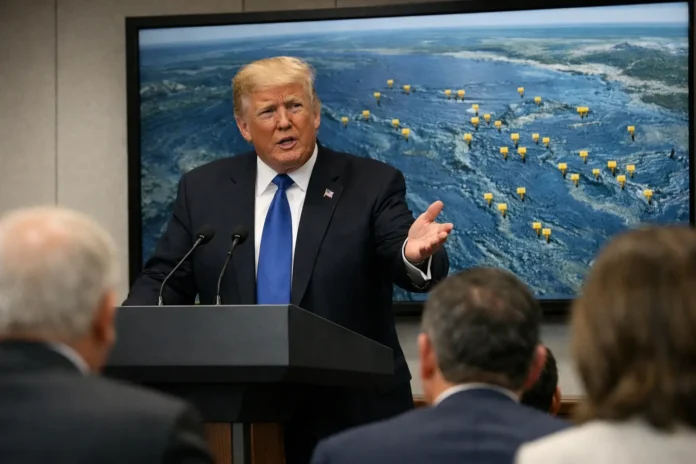 Les fonds marins en tension : 46 États réclament une pause face au projet de Donald Trump Les fonds marins en tension : 46 États réclament une pause face au projet de Donald Trump