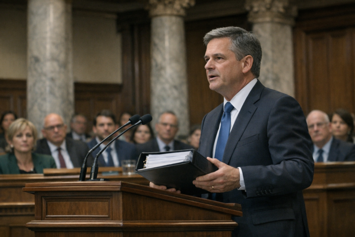 Le gouvernement présente un budget tendu : 54 milliards d'efforts et un pari politique Le gouvernement présente un budget tendu : 54 milliards d'efforts et un pari politique