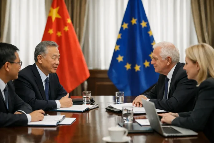 La Chine préconise le dialogue pour éviter une rupture commerciale avec l'Europe