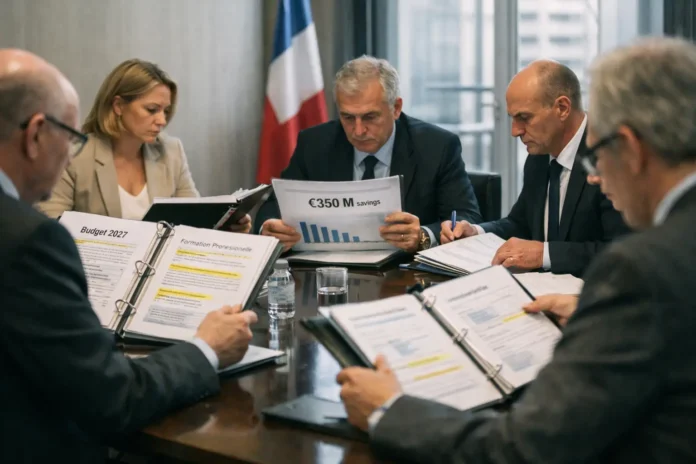 Budget 2027 : le projet resserre l'accès au CPF et vise 350 M€ d'économies Budget 2027 : le projet resserre l'accès au CPF et vise 350 M€ d'économies