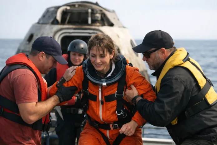 Retour réussi pour Sophie Adenot et l'équipage de Crew‑12 après 235 jours en orbite Retour réussi pour Sophie Adenot et l'équipage de Crew‑12 après 235 jours en orbite