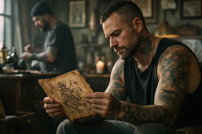 Le tatouage, miroir d'une nostalgie et d'une affirmation Le tatouage, miroir d'une nostalgie et d'une affirmation