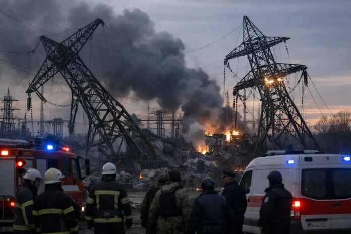 Missiles russes visent des installations énergétiques à Kiev, plusieurs régions touchées