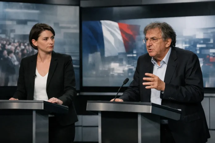 Cagé et Finkielkraut s'affrontent sur la gauche, les médias et le RN